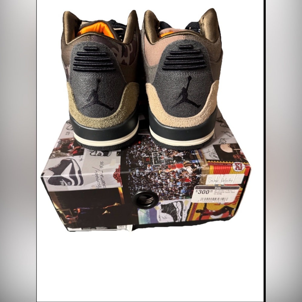 Size 10 - Jordan 3 Retro Patchwork 2021 - Picture 3 of 5